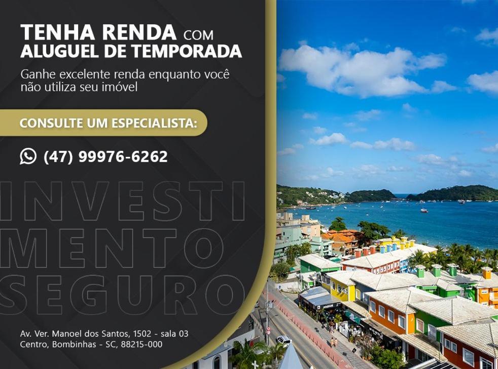 Varandas Do Atlantico - Confortavel Apartamento Em Condo Pe Na Areia Bombinhas Exterior photo